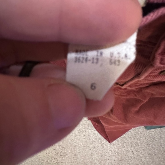 Vivaldi jeans wear size 6 vintage women’s pants maroon 1980’s - Picture 5 of 7